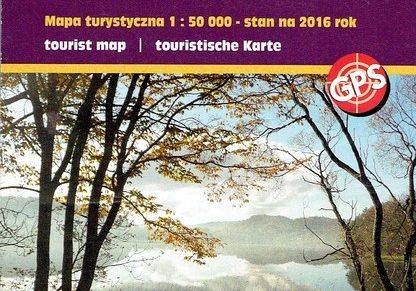 Grafika 1: Mapa turystyczno - krajoznawcza. Kaszubski Park Krajobrazowy.