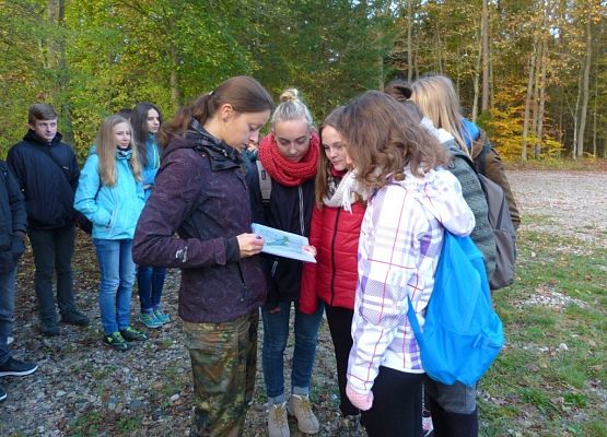Grafika Rajd Pieszy „Po bezdrożach Kaszubskiego Parku Krajobrazowego”
