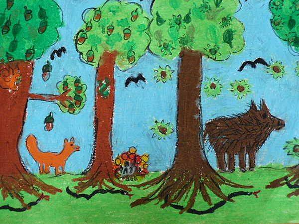 Rozstrzygnięcie konkursu  pt. „Mieszkańcy lasu w Kaszubskim Parku Krajobrazowym” grafika